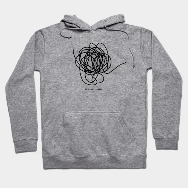 It's Complicated Hoodie by TeeTee Design